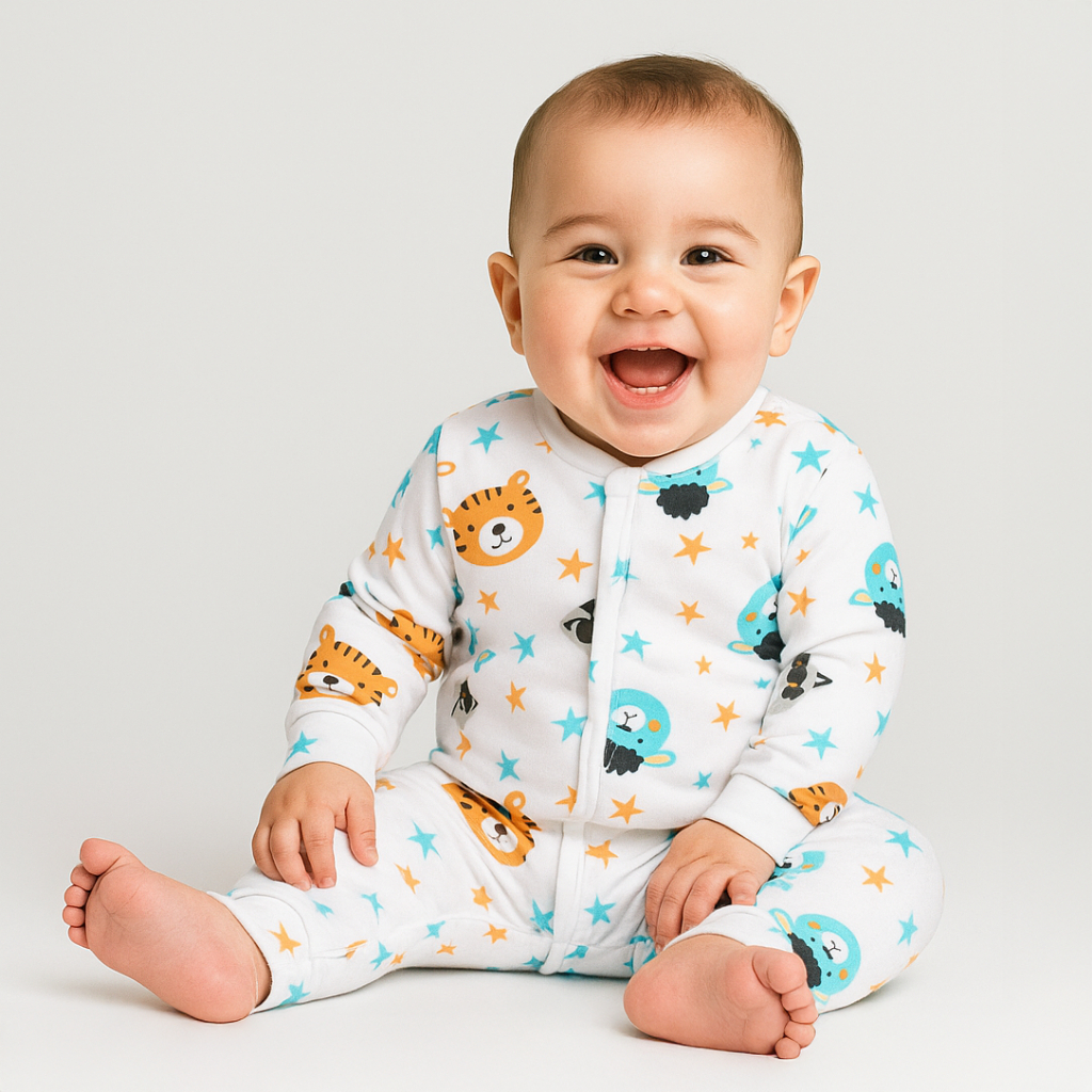 CONJUNTO DE MACACÃO BEBÊ SOFT QUENTINHO COM ZÍPER 2 PEÇAS MENINO OUTONO E INVERNO FRIO MANGA LONGA