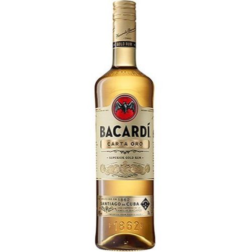 RUM BACARDI CARTA OURO 980ML em Oferta na Shopee
