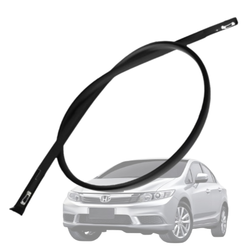 Borracha Friso Guarnição Pingadeira Lateral Do Teto Honda Civic  Vedação 2012 2013 Á 2015 2016
