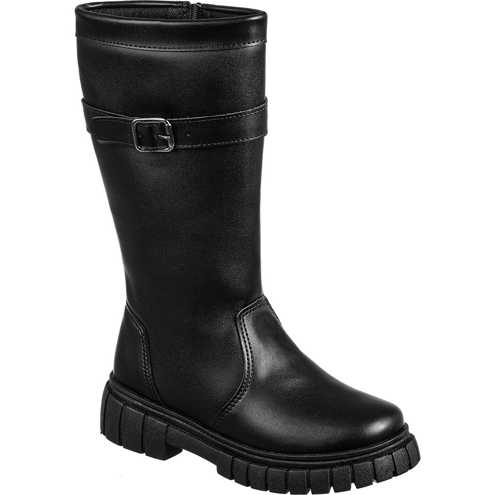 Bota Montaria GiGiL Teen Infantil Coturno Feminino Meninas Cano Alto Confortável Moda Blogueira em Oferta na Shopee