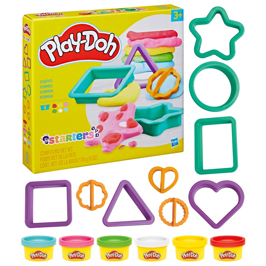 Massinha Play-Doh Formas - Hasbro E8534 em Oferta na Shopee