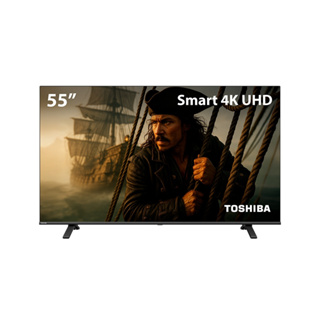 Smart TV DLED 55 4K Toshiba VIDAA 3HDMI 2USB WI-FI - TB055E em Oferta na Shopee
