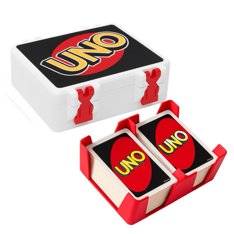 Caixa de Uno Dupla / Box de cartas Uno Dupla em Oferta na Shopee
