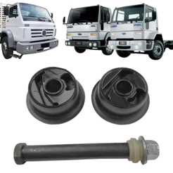 Kit Coxim Traseiro Cabine Caminhão Ford Cargo Todos Volkswagen Worker R628