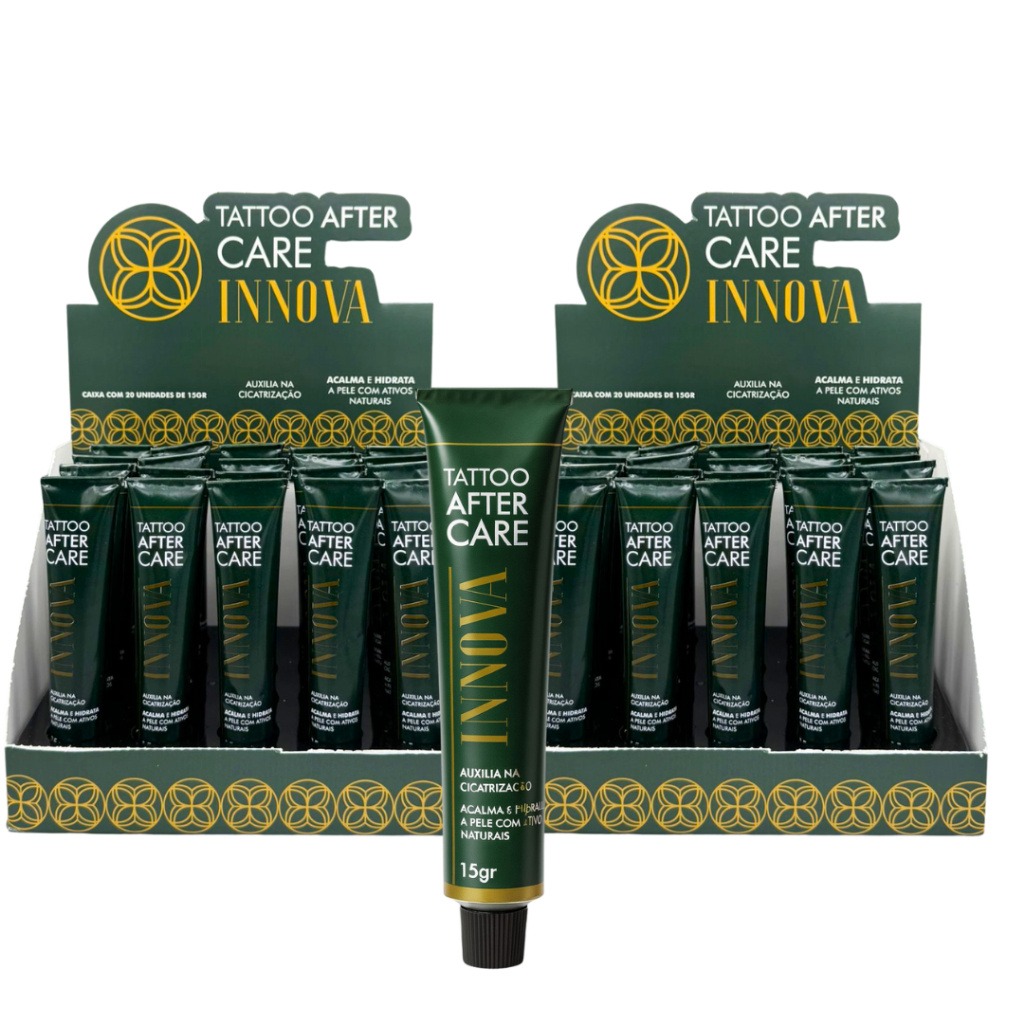 Caixa de Pomada pra tatuagem aftercare cicatrizante hidratante 20un em Oferta na Shopee
