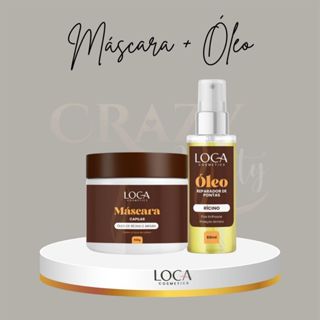 Loca Cosmetics Óleo 60ml e/ou Máscara 500g em Oferta na Shopee