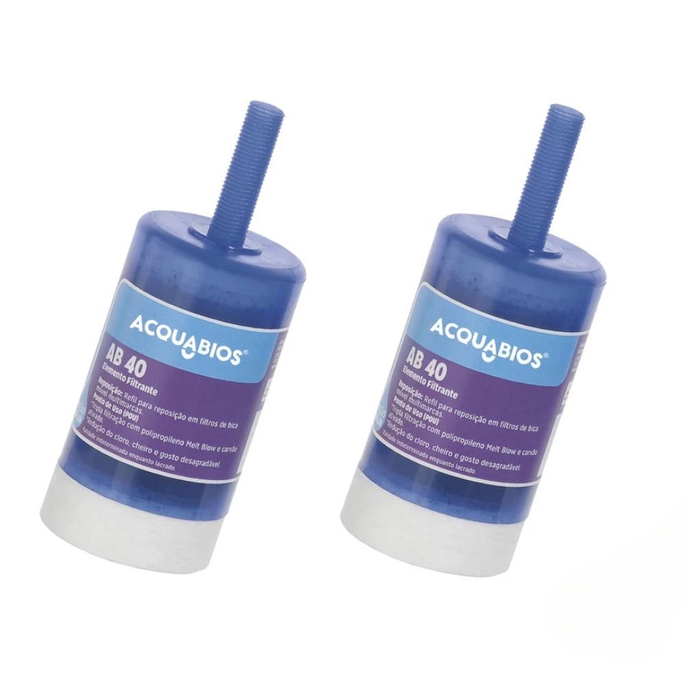 Refil Filtro Rosca Longa 20L/H Acquabios