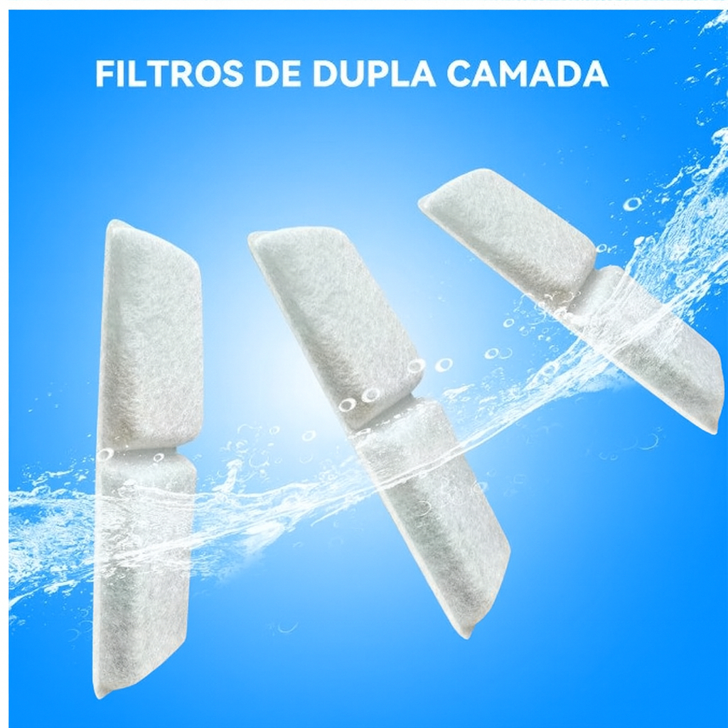Detalhes do Filtros de substituição para dispensador de fonte de água sorrino sistema de filtragem de 3 camadas
