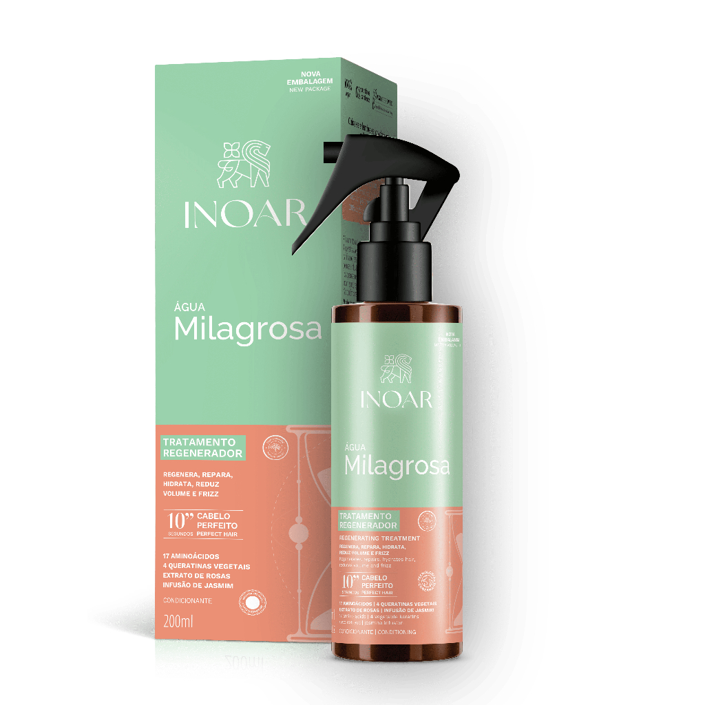 Inoar Agua Milagrosa - Tratamento Regenerador 200ml