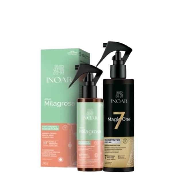 Inoar Kit  Magic One 300ml e Água Milagrosa 200ml em Oferta na Shopee