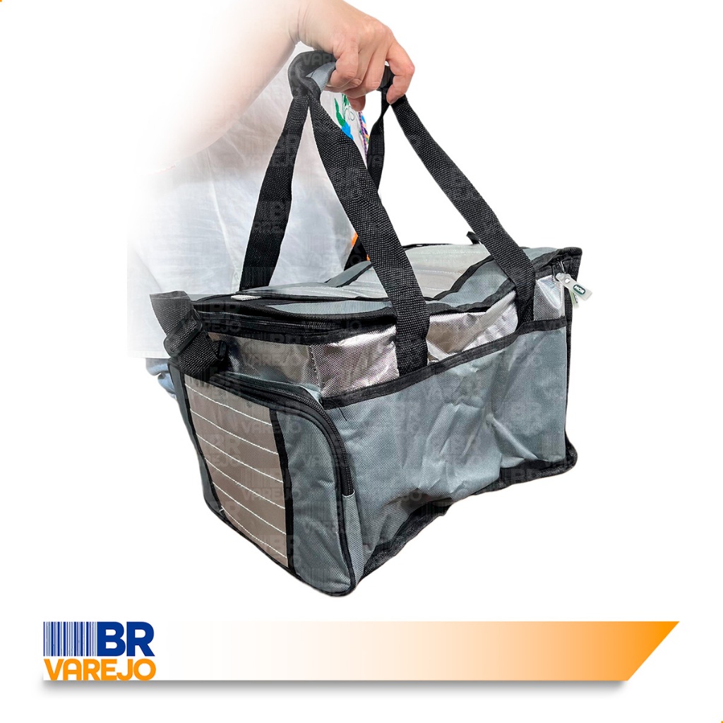 Bolsa Térmica 36 Litros Ice Cooler Mor Praia Camping Impermeável Dobrável — imagem 2 de 2