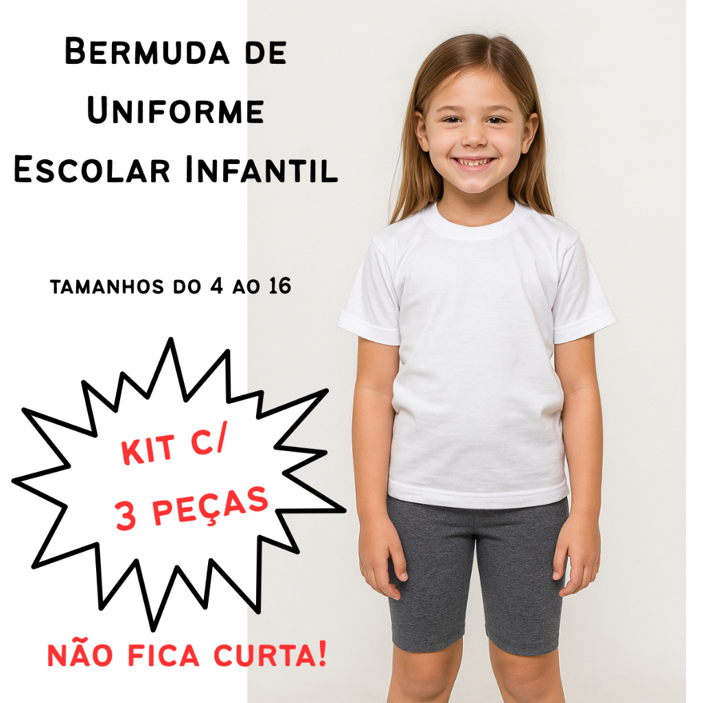 Kit Reforçada Menino Escolar: Onde Comprar | BuscaProdutos
