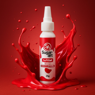 Corante Soft Gel Vermelho 25g Comestível Para Glacê Confeitaria Bolo Torta Cupcake Chantilly Natal em Oferta na Shopee