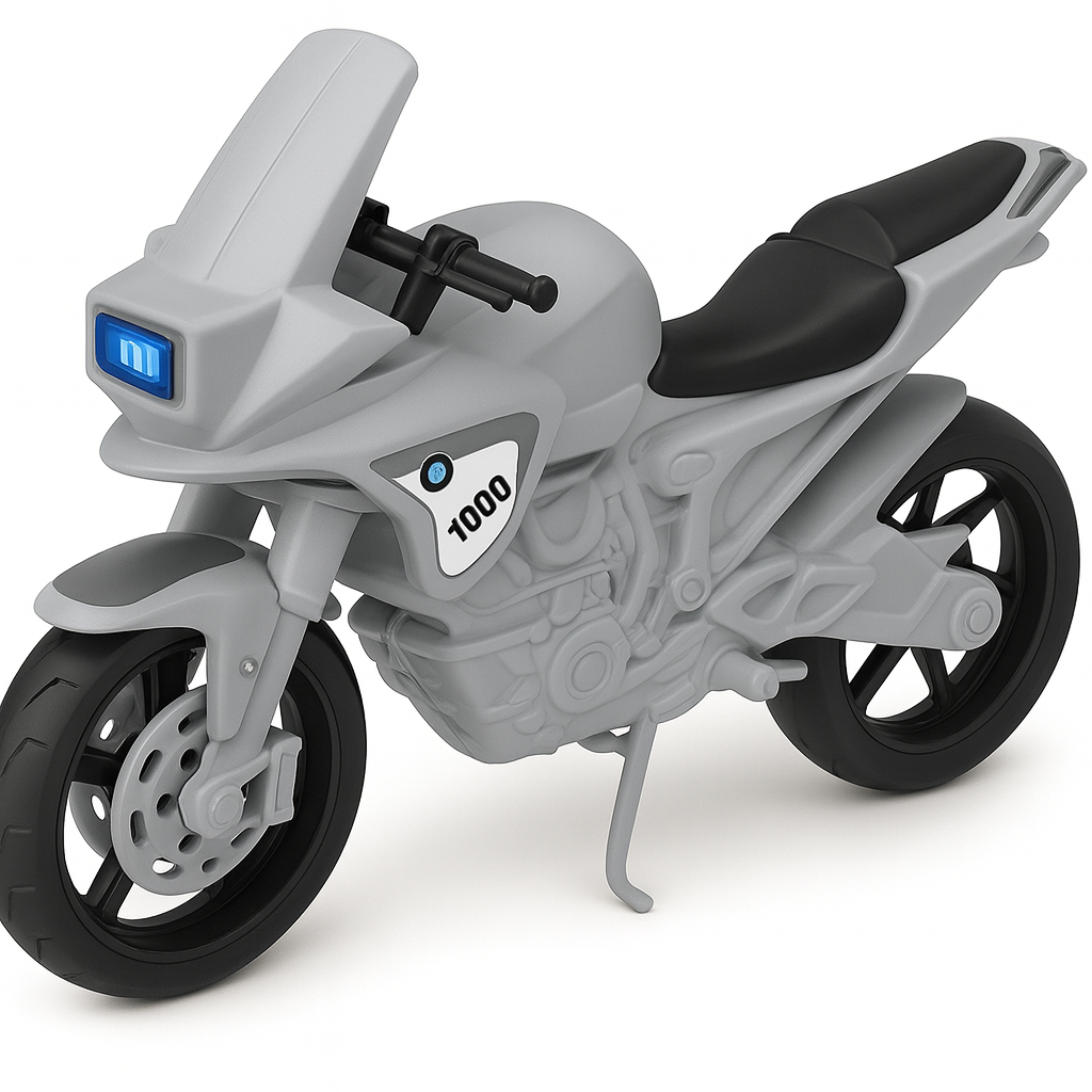 Moto de brinquedo multistrada 1000 offroad trail trilha motocross motinha brinquedos menino colorido