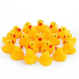 Kit C/12 Mini Patos De Banho Ref: STN 2111