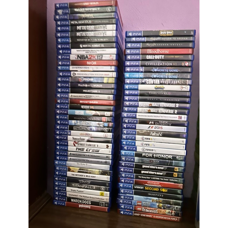 JOGOS DE PLAYSTATION 4 MÍDIA FÍSICA ORIGINAL
