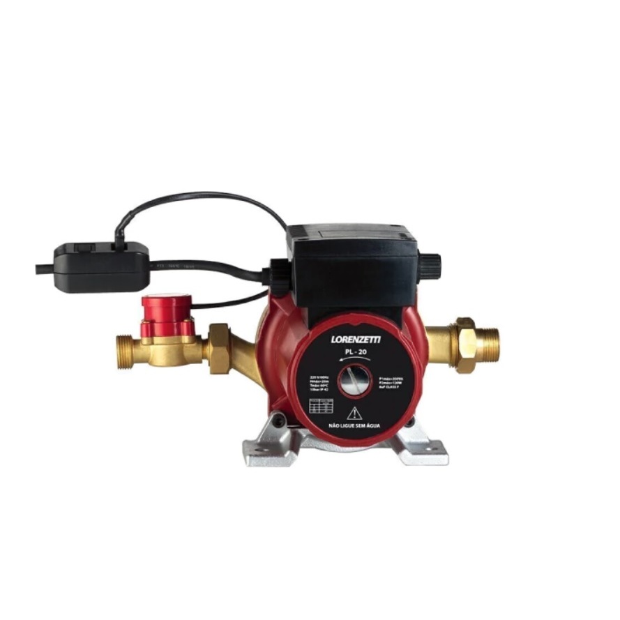 PRESSURIZADOR DE ÁGUA PL20 20MCA 220V LORENZETTI