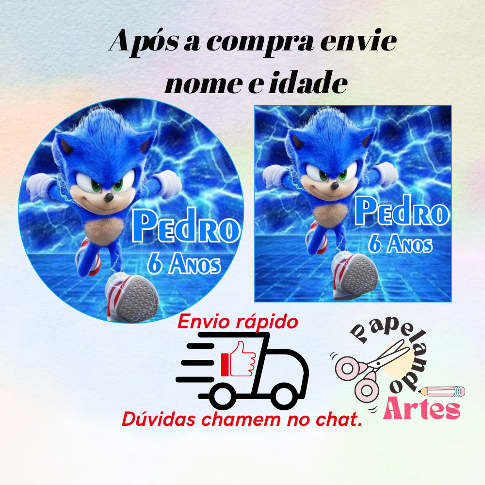 Arte Caderno Sonic: Onde Comprar | BuscaProdutos