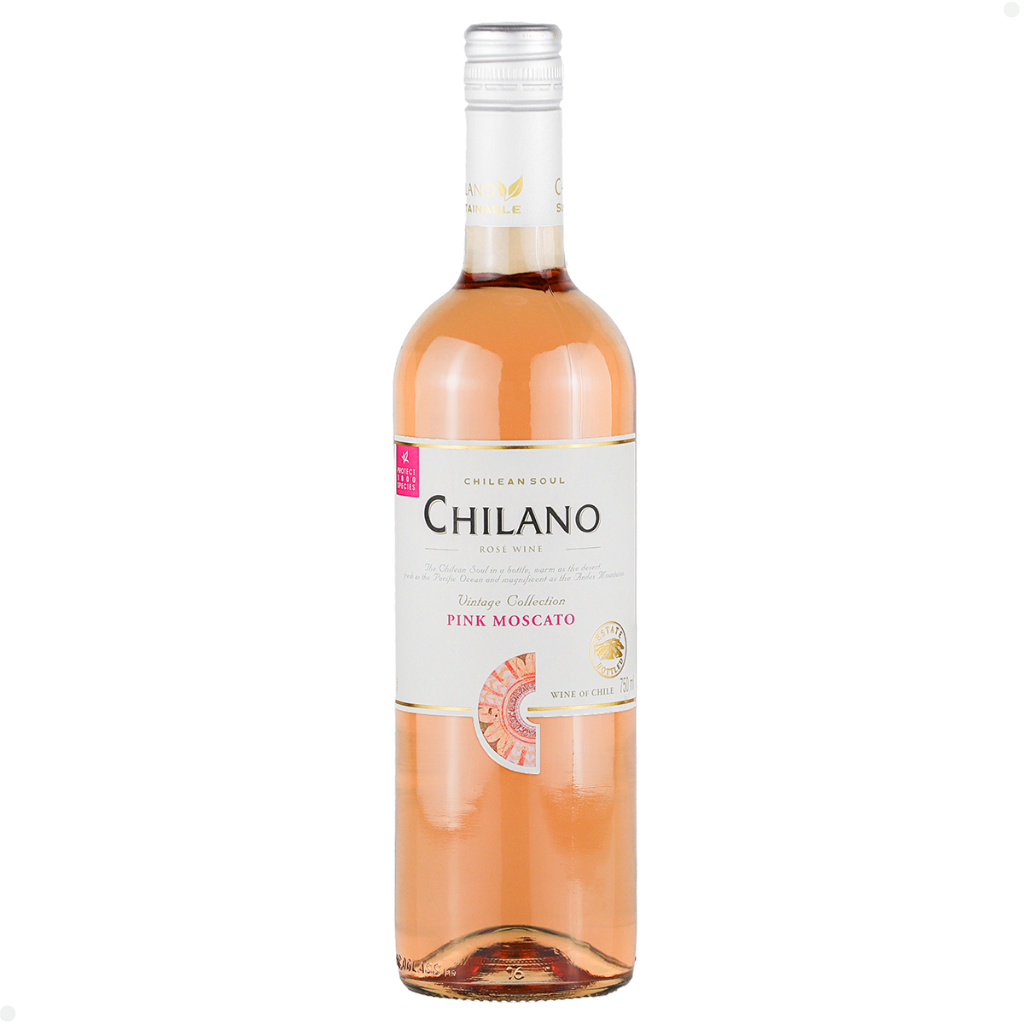 Vinho Chileno Chilano Pink Moscato 750 ml