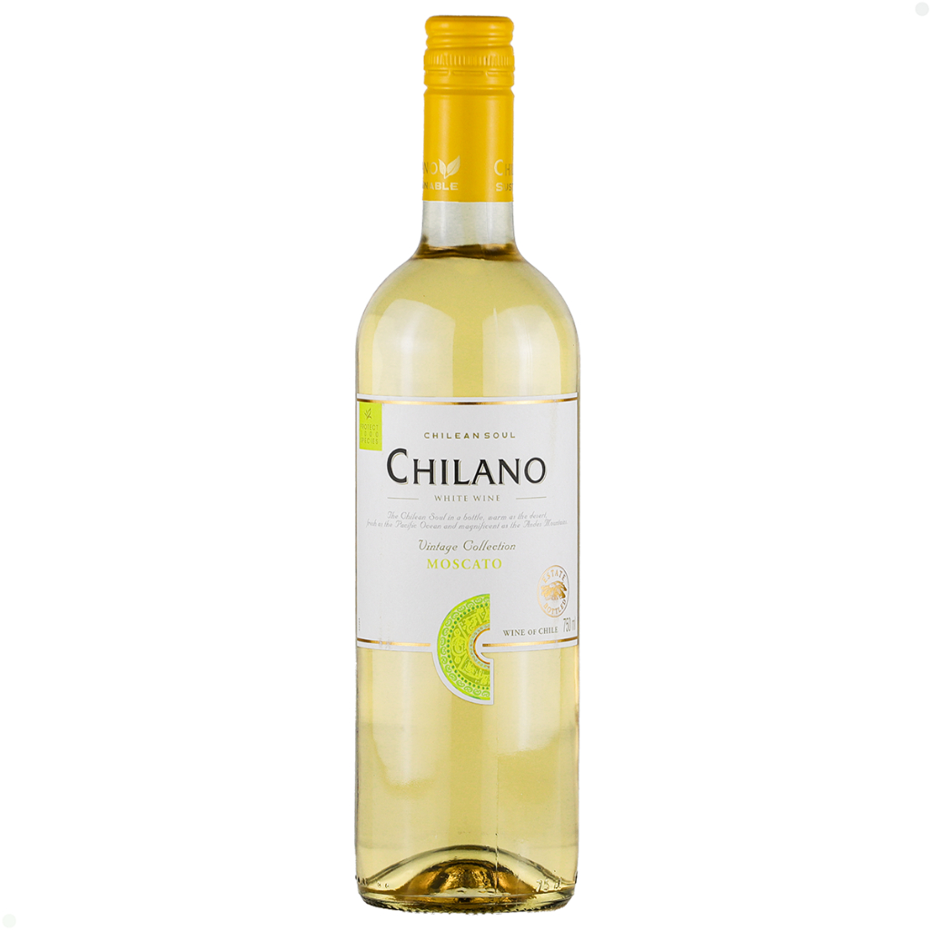 Vinho Chileno Chilano Moscato 750 ml em Oferta na Shopee