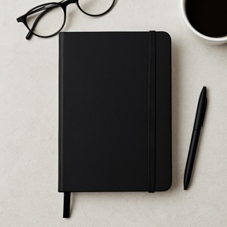 Caderneta Tipo Moleskine Pequena 14x8 Com Pauta em Oferta na Shopee