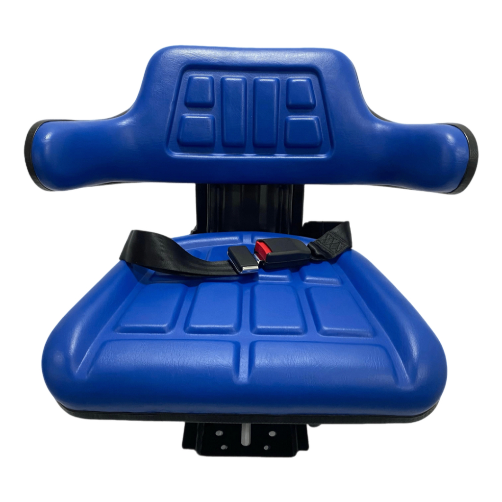 Banco Apoio Universal Trator Azul Cinto Segurança Regulagem Peso Ford New Holland