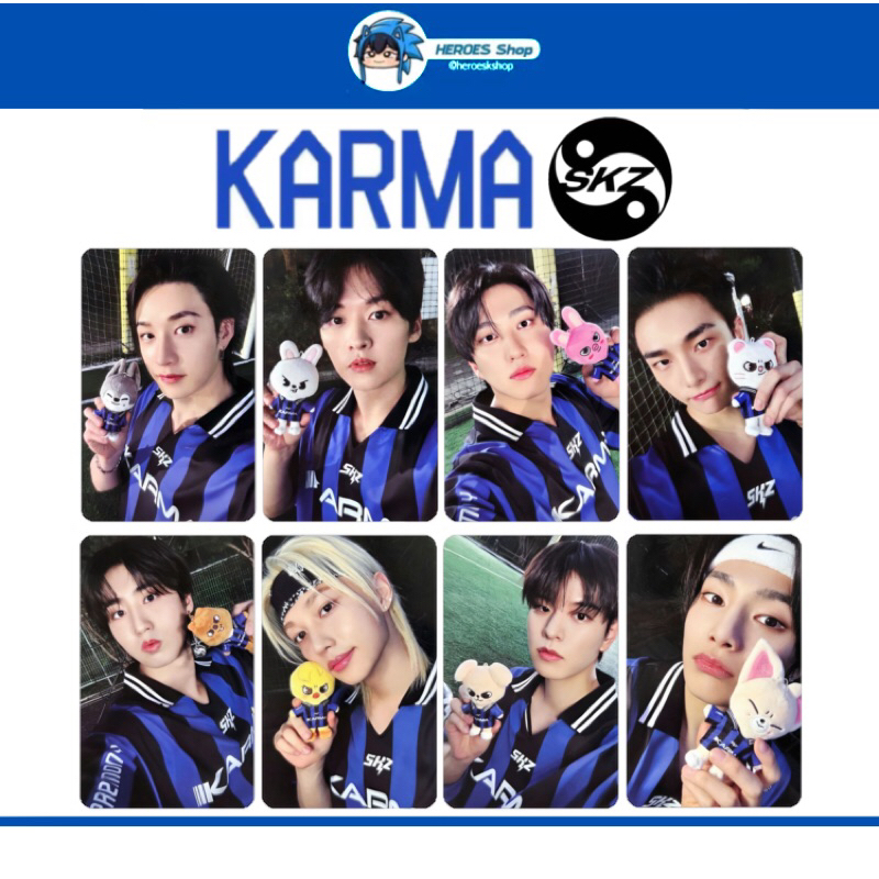 KIT/SET PHOTOCARDS STRAYKIDS KARMA