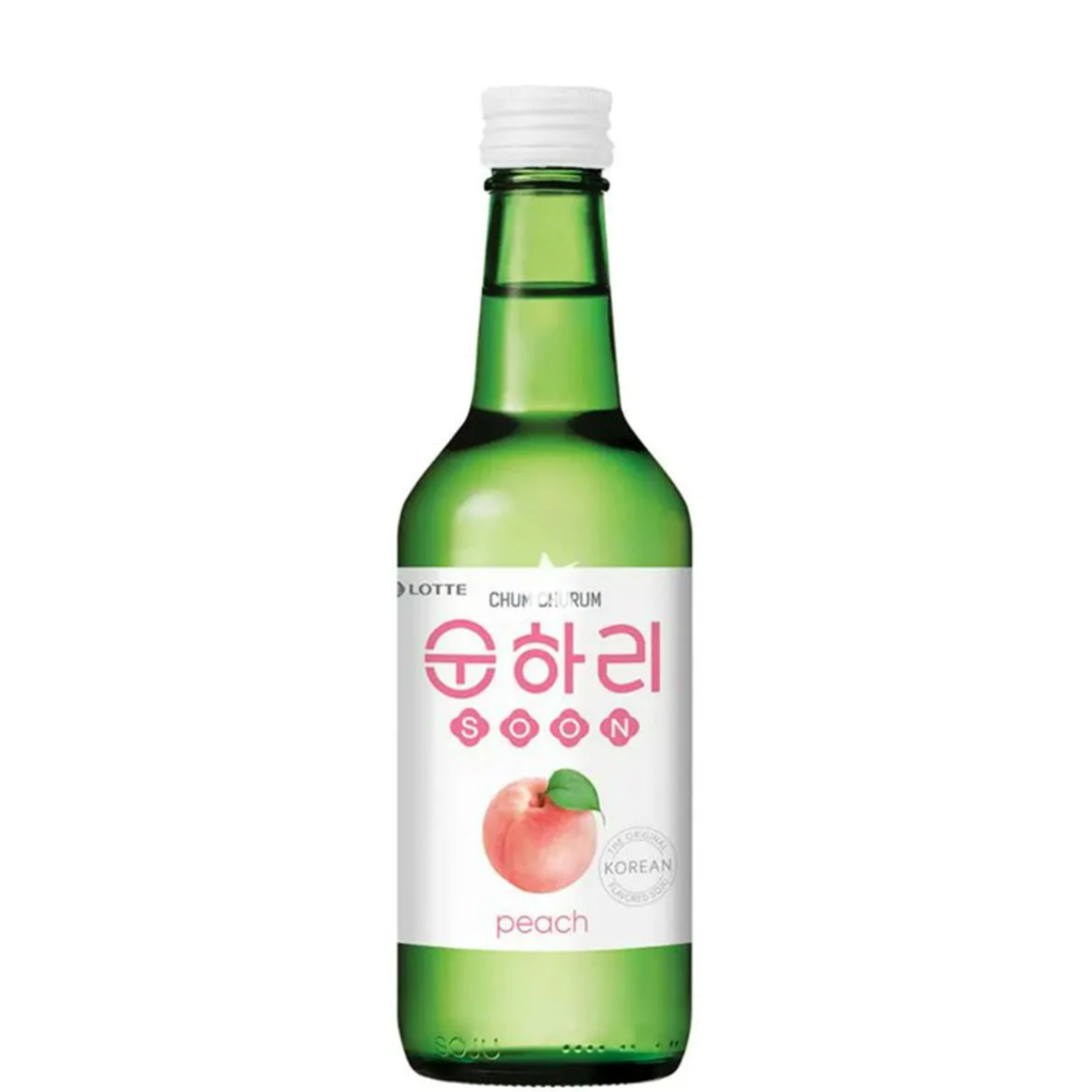 SOJU CHUM CHURUM  PESSEGO 360ML