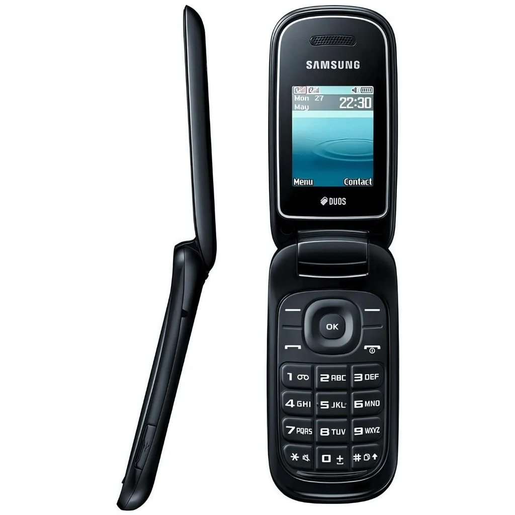 Celular Flip de Botão Celular Abre e Fecha Ideal Idoso Preto Gt-e1272
