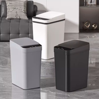 Lixeira com Sensor Automático Inteligente Abre Fácil em Toque Cesto Lixo Casa Quarto Banheiro Cozinha Escritório em Oferta na Shopee