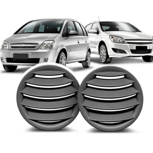 Par Difusor Saida De Ar Meriva Vectra Cinza Flanel