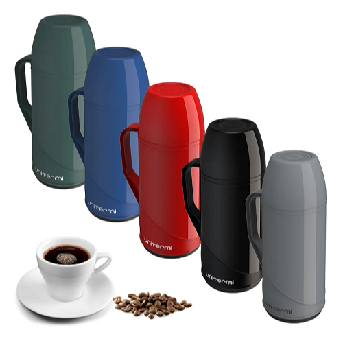 Garrafa Térmica 1L Grande Café Quente Água Gelada Roma Rosca - Unitermi em Oferta na Shopee