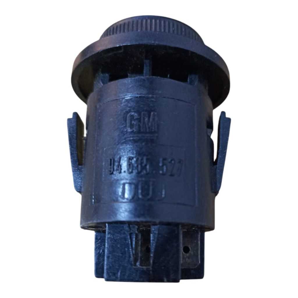 Botão Ventilador Ar Monza Kadett 98 Interruptor Original Gm Preto