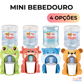 Mini Bebedouro Portátil 4 Modelos Urso Sapo Hipopótamo Vaca Dispenser 200ml Crianças Adulto Maquiagem em Oferta na Shopee