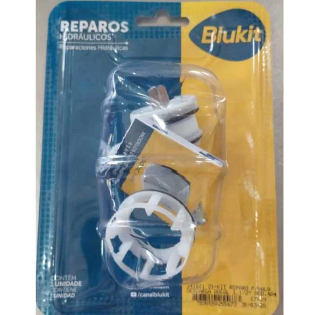 Kit Reparo P/válvula Descarga Docol 1.½ Blukit