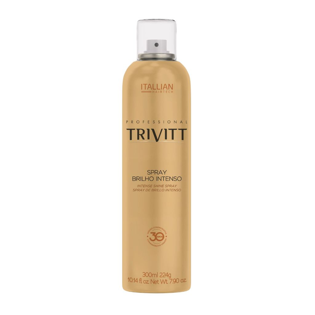 Finalizador Spray De Brilho Intenso Trivitt Style 300 ML em Oferta na Shopee