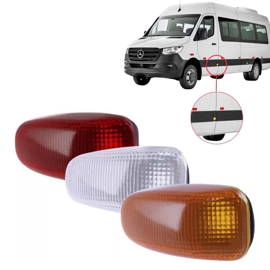 Lanterna lateral Sprinter 1997 a 2012 em Acrilico em Oferta na Shopee