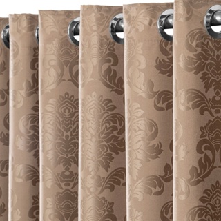 Cortina Jacquard 280 x 1 70 Janela Sala E Quarto em Oferta na Shopee