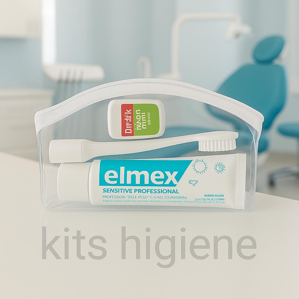 Kit higiene bucal necessaire orquidea 20 unidades em Oferta na Shopee