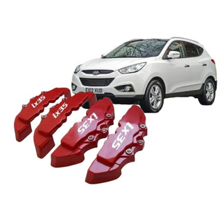Kit 4 Capas Pinça Freio ix35 Personalizadas em ABS com Cola