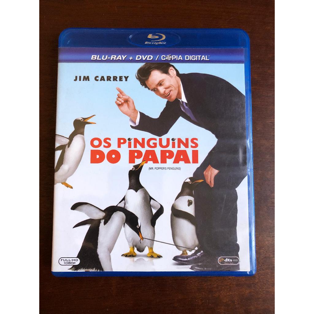 Blu Ray + DVD Os Pinguins do Papai