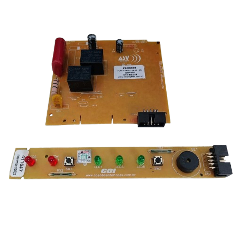 Placa Potência Geladeira Brastemp Brm37 39 43+interface 127v