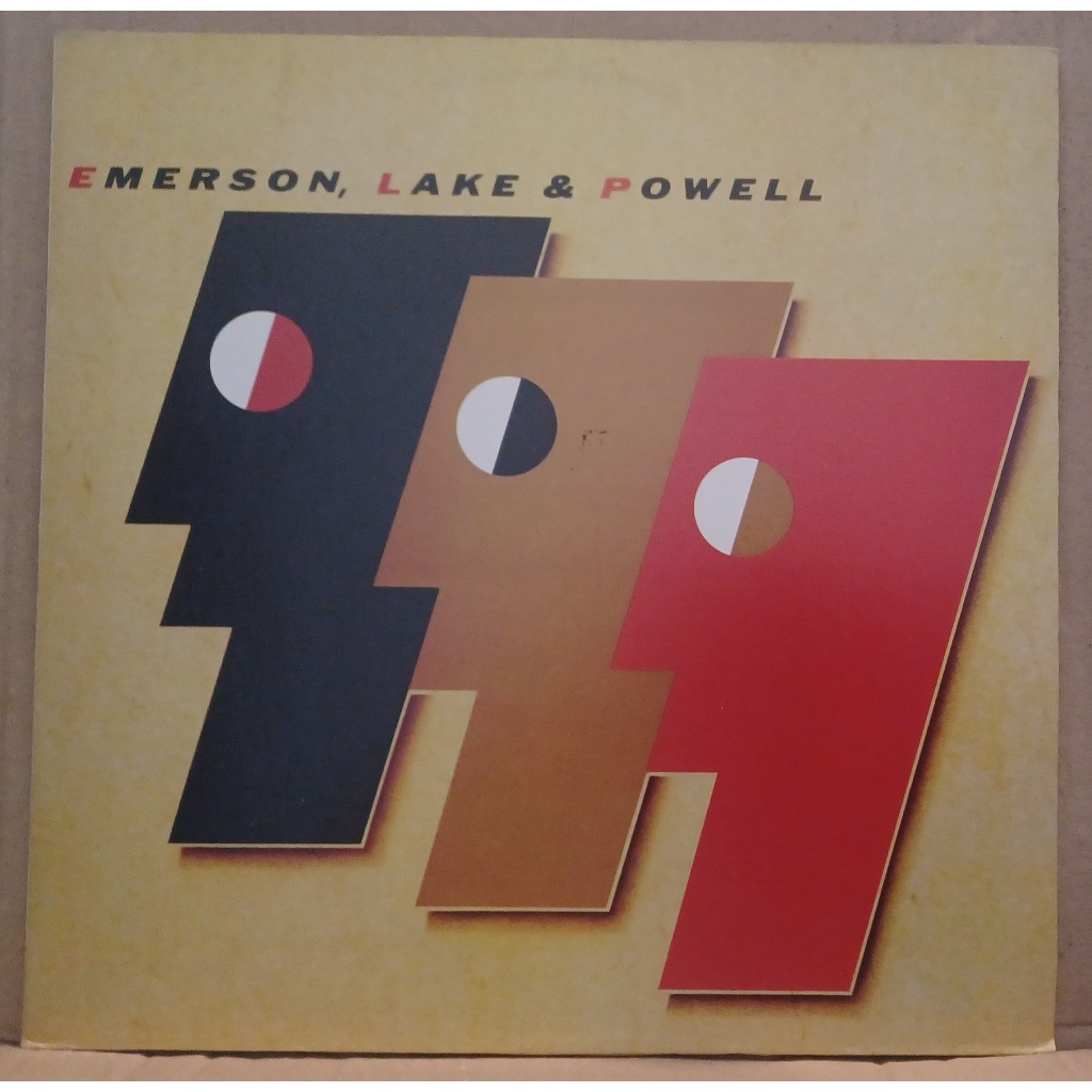 LP Disco De Vinil Emerson, Lake & Powell – 1986 C/ Encarte LP EX Capa EX Ler Descrição