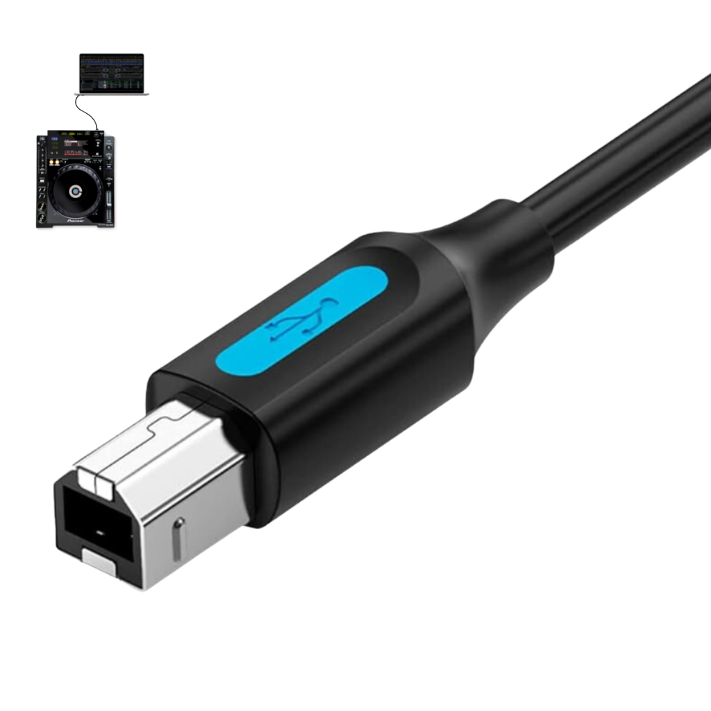 Cabo Usb Midi Para Cdj 900 Nexus