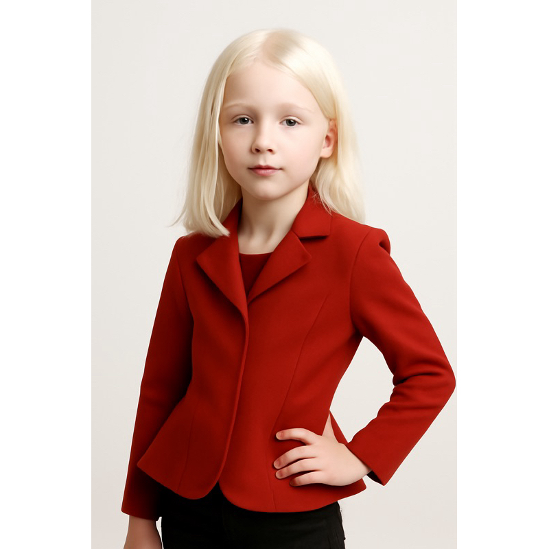 Blazer blogueirinha tendência infantil feminina varias cores