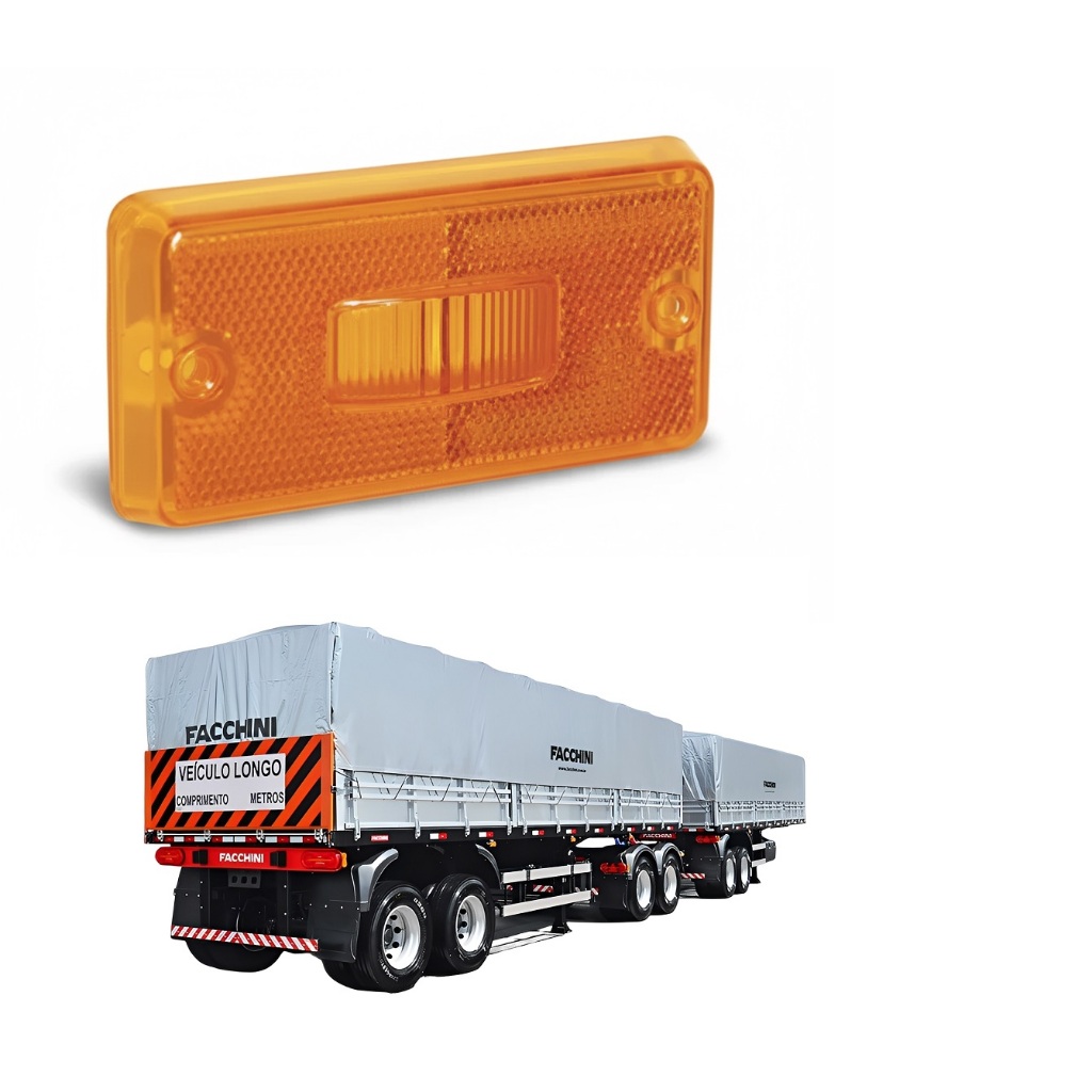 Lente Lateral Carreta Bau Facchini Modelo Novo - ( 0.043/AM) em Oferta na Shopee