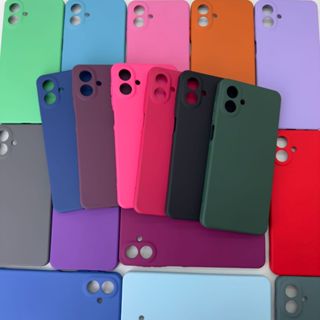Capa Silicone Protetora Para Samsung A07 Kit Capa + Pelicula 3D ou Só 1 Capinha  Aveludada Case em Oferta na Shopee