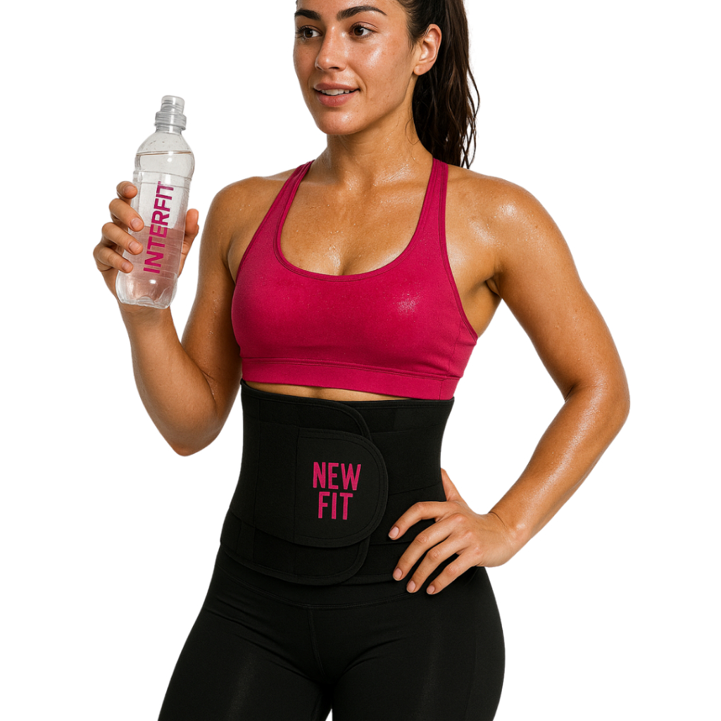 Cinta abdominal - duplo elastico Alta compressao 10 talas cinta para coluna cintura