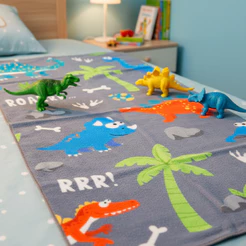 Toalha Infantil Importada 70% Algodão 1,20x60cm | 8 Estampas | Macia e Absorvente | Banho/Praia/Piscina | QUEEN SHOP