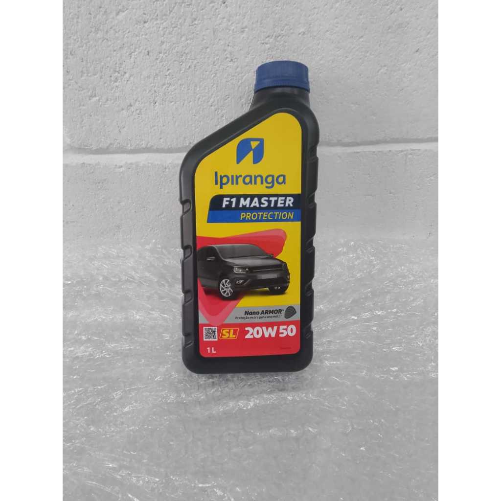 Óleo De Motor 20w50 Sl Ipiranga F1 Master Protection 1 Litro